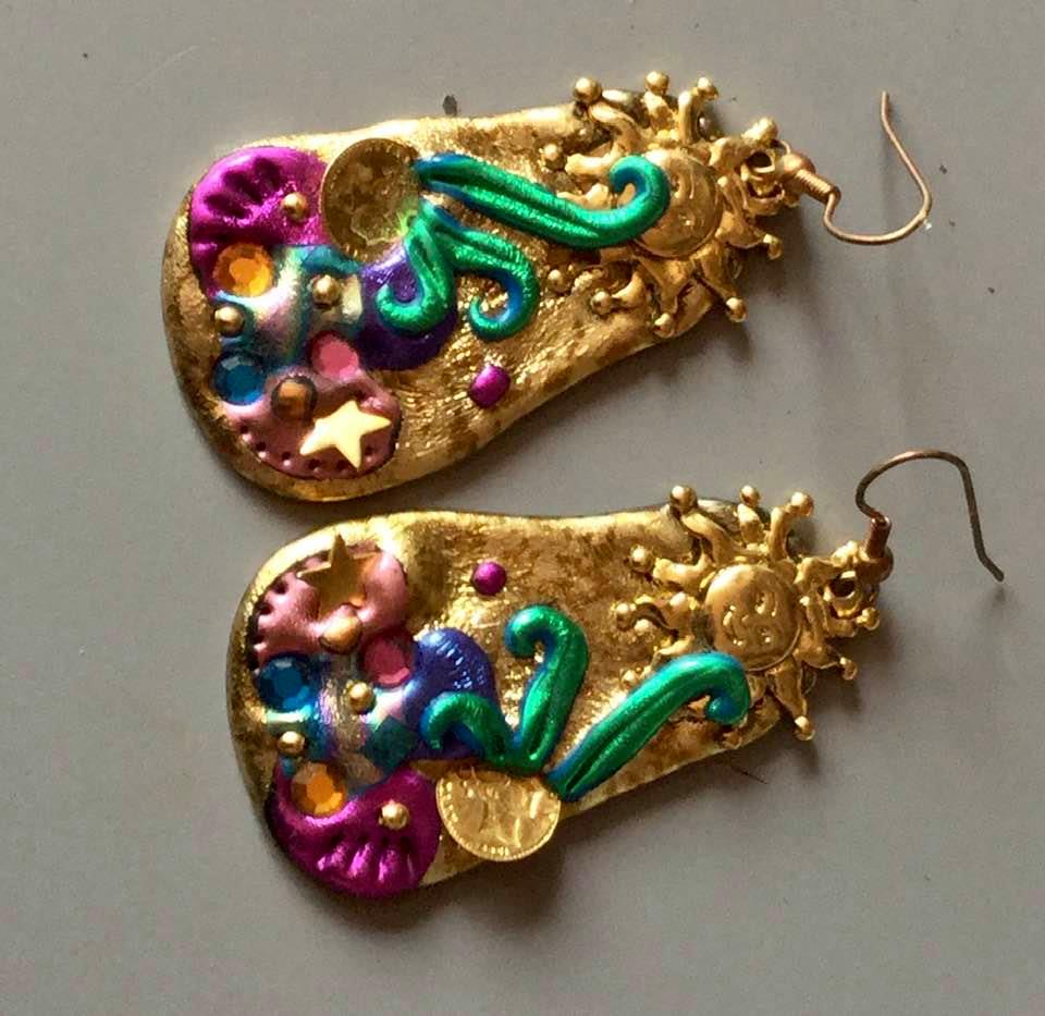 funky earrings Bath Flash Fiction Award